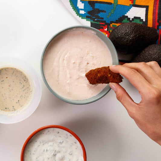 5 Dips Fried Avocado