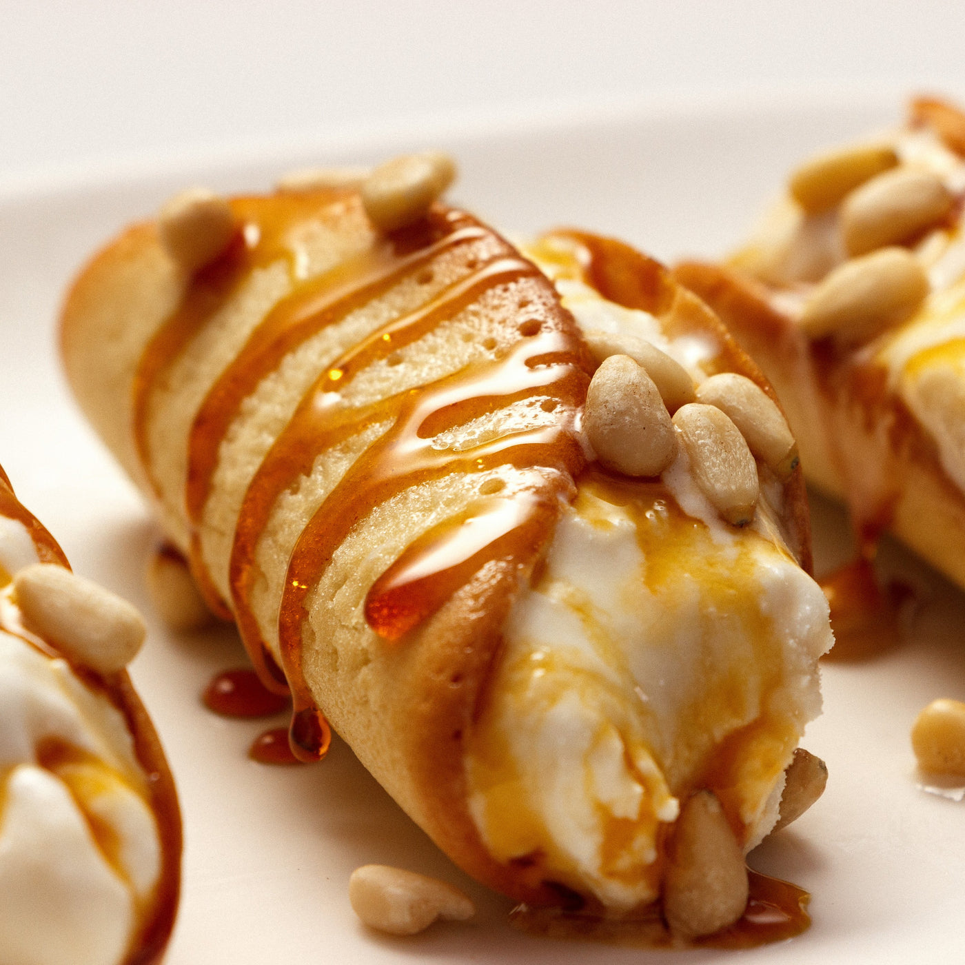 Salted Caramel Ice Cream Tacos