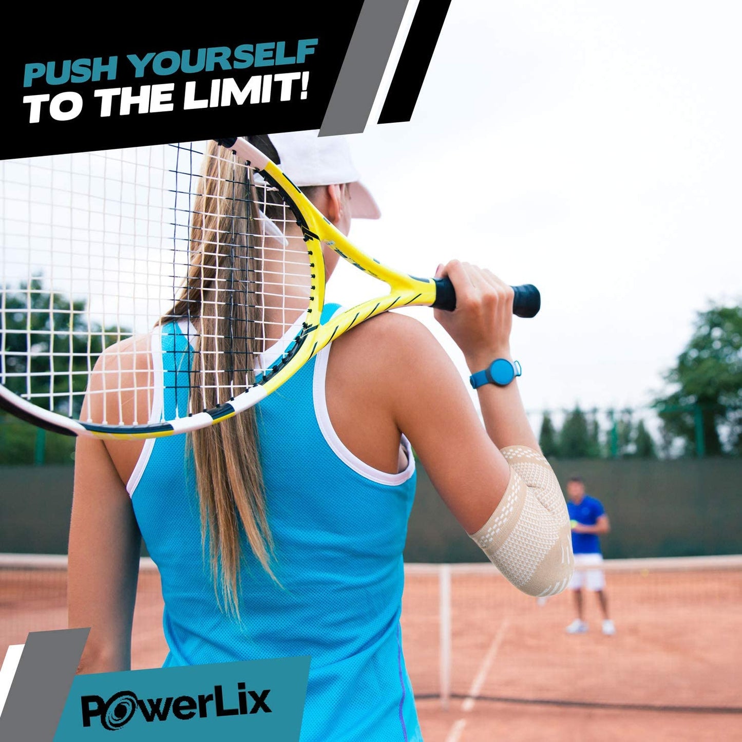 PowerLix Elbow Brace Compression Support