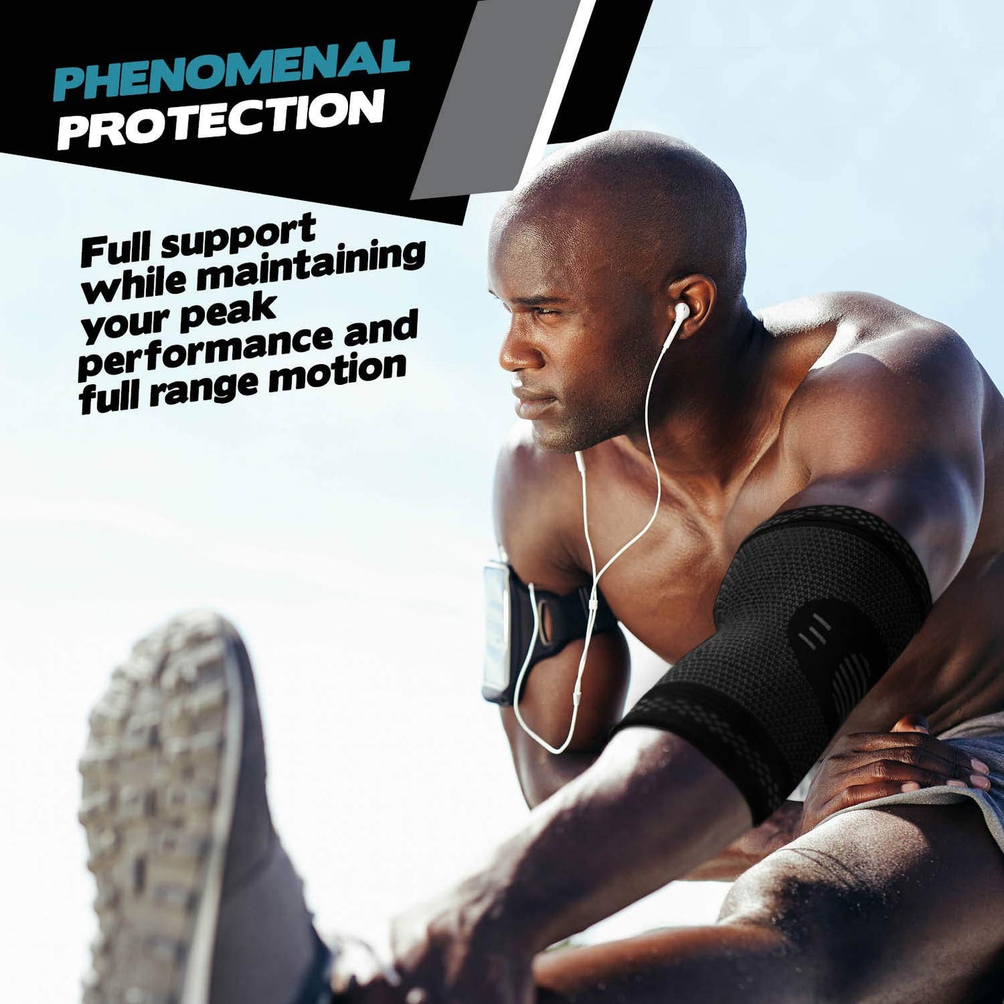 PowerLix Elbow Brace Compression Support