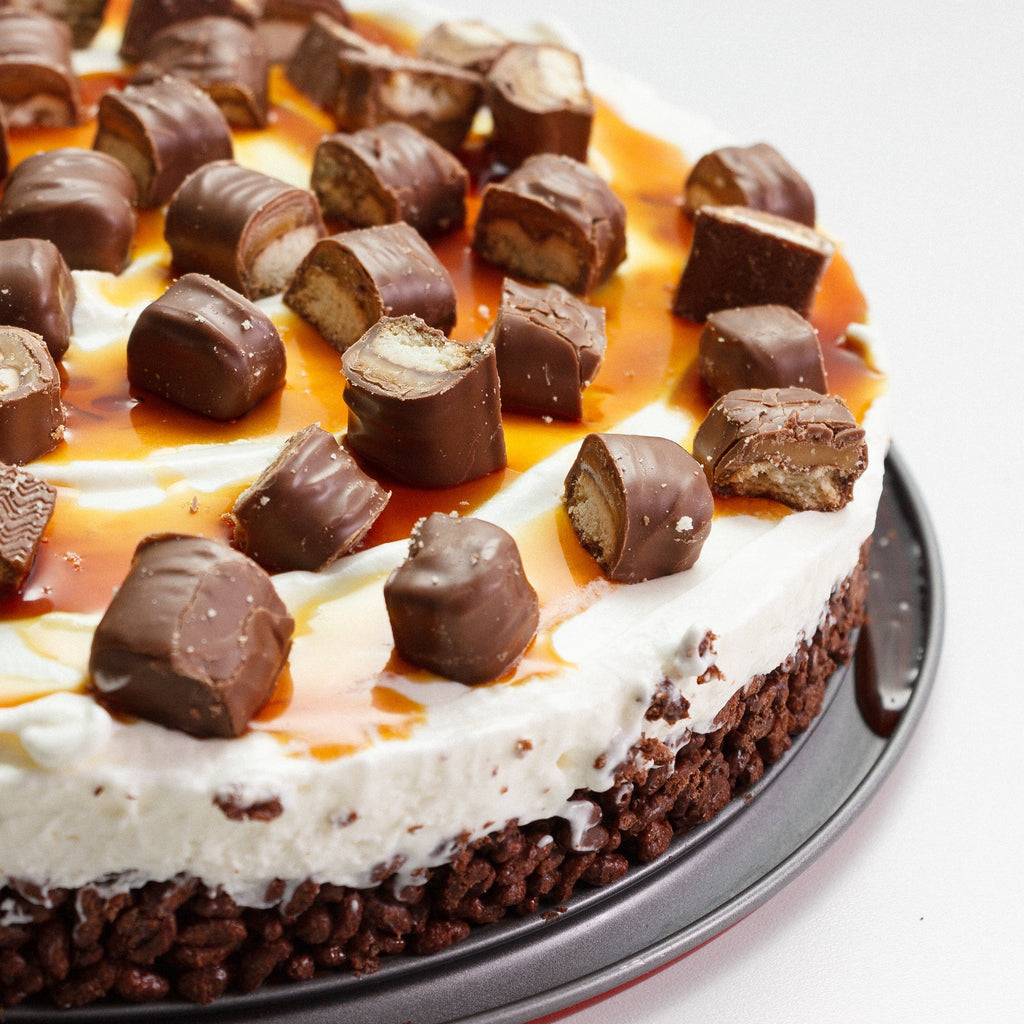 Crispy Butterfinger Cheesecake