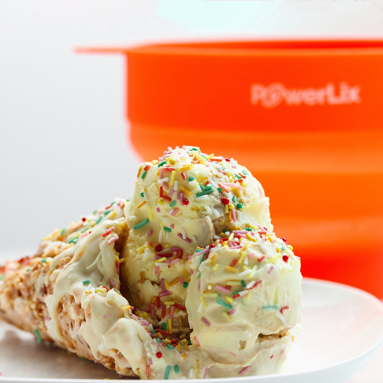 Popcorn Cone Ice Cream