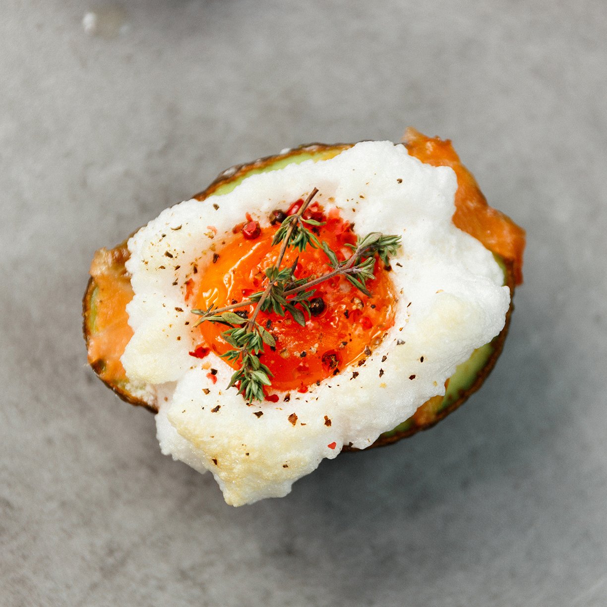 Stuffed Avocados with Salmon Devil Eggs