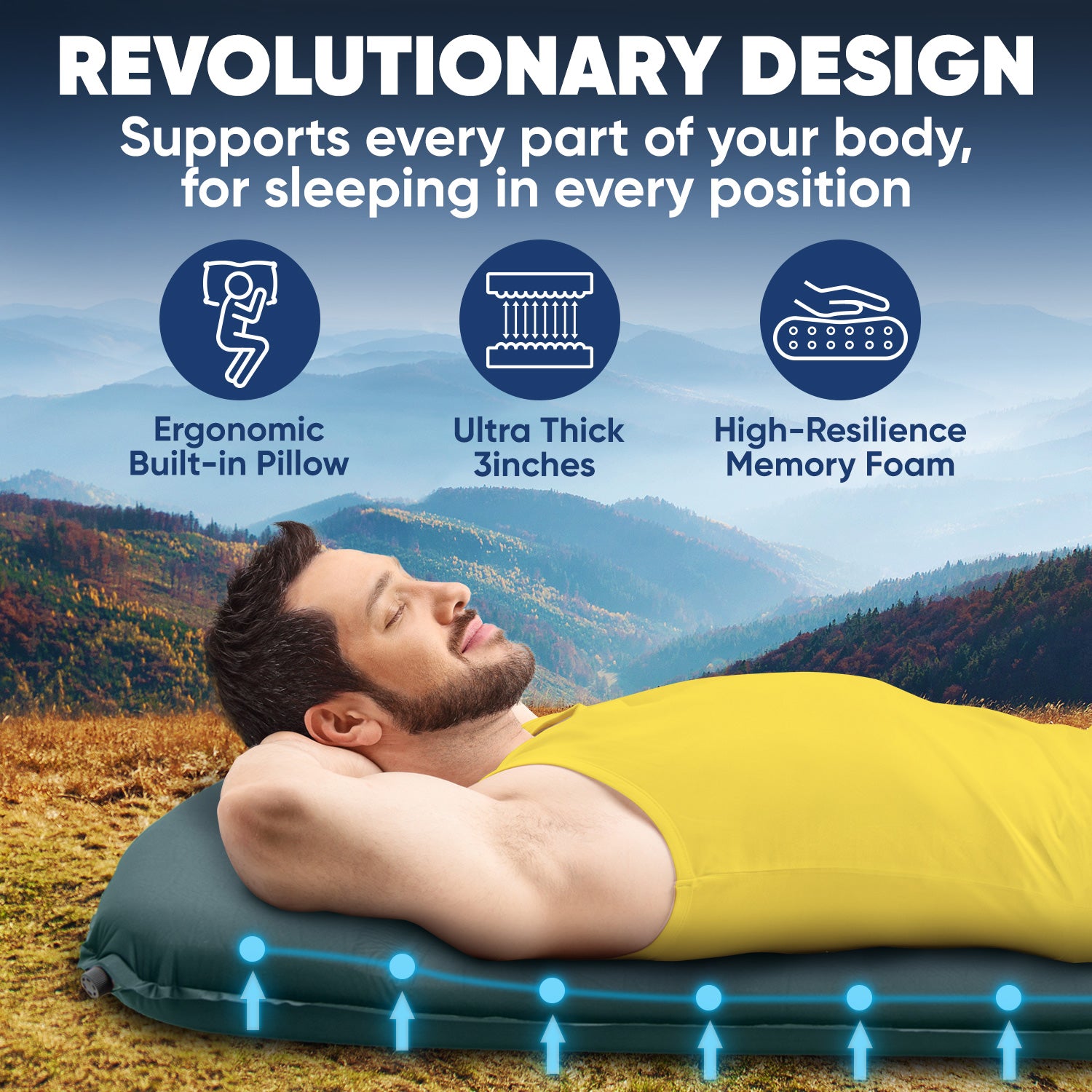 Powerlix sleeping pad best sale