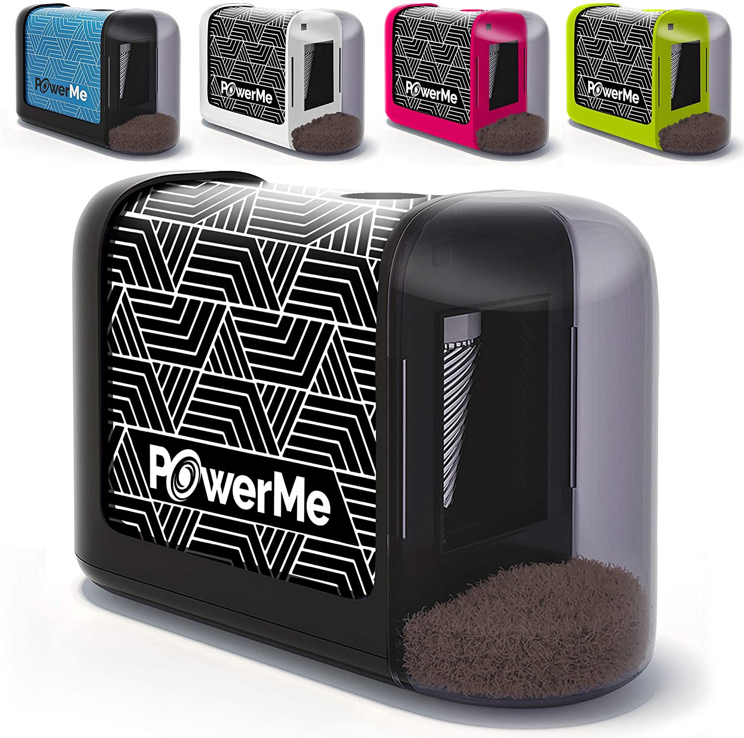 a group of different colored objects with text: 'PowerMe PowerMe PowerMe PowerMe PowerMe'