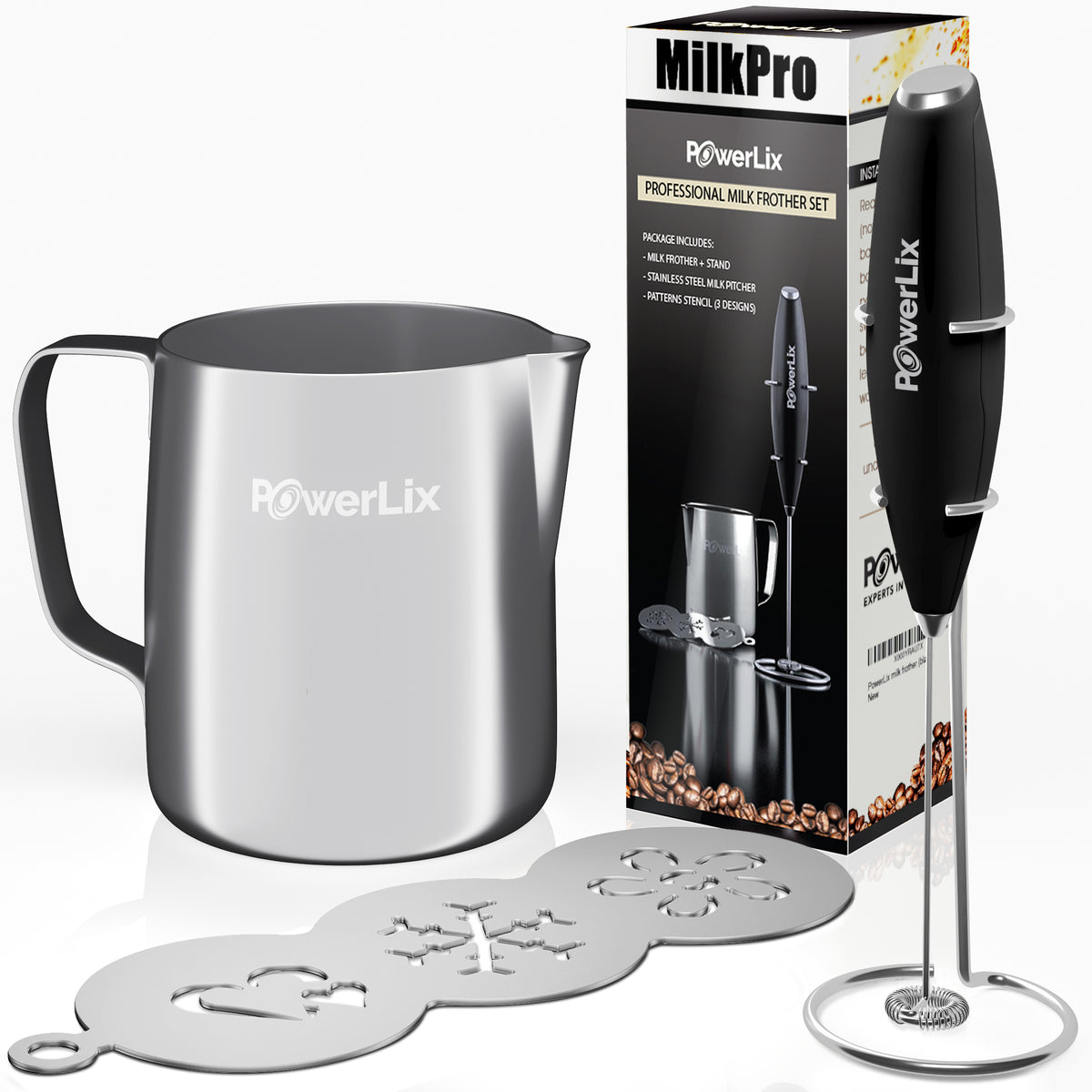 Powerlix PowerLix™ Milk Frother Set
